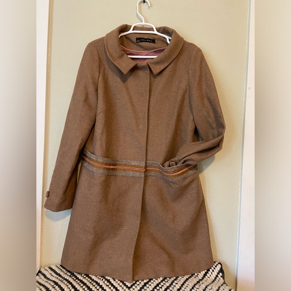 WOOL ZARA COAT - Picture 1 of 2